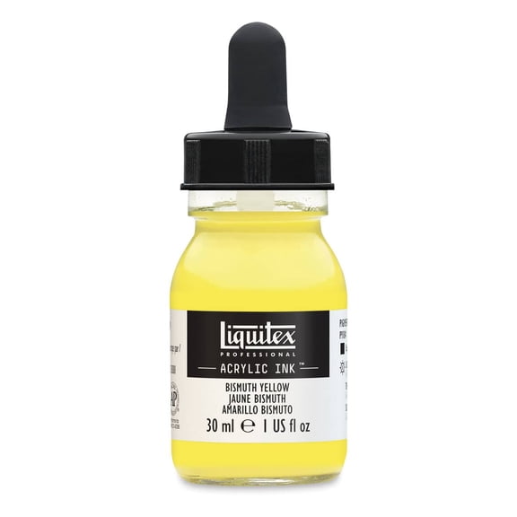 Liquitex Professional Acrylic Ink - 30 ml, Bismuth Yellow