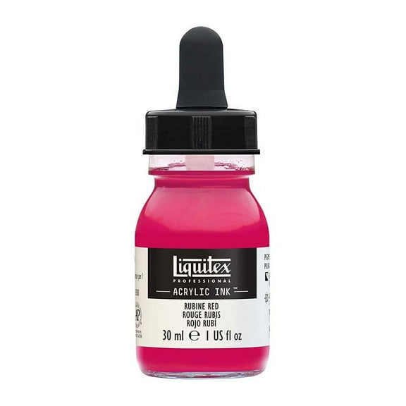 Liquitex Professional Acrylic Ink - 30 ml, Rubine Red