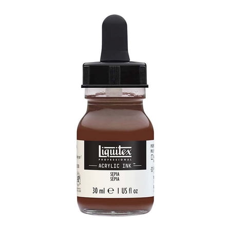 Liquitex Professional Acrylic Ink - 30 ml, Sepia