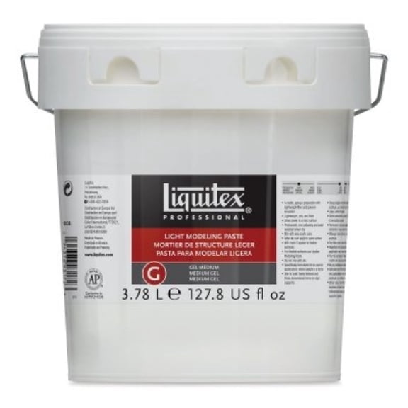 liquitex light modeling paste, 8 oz.
