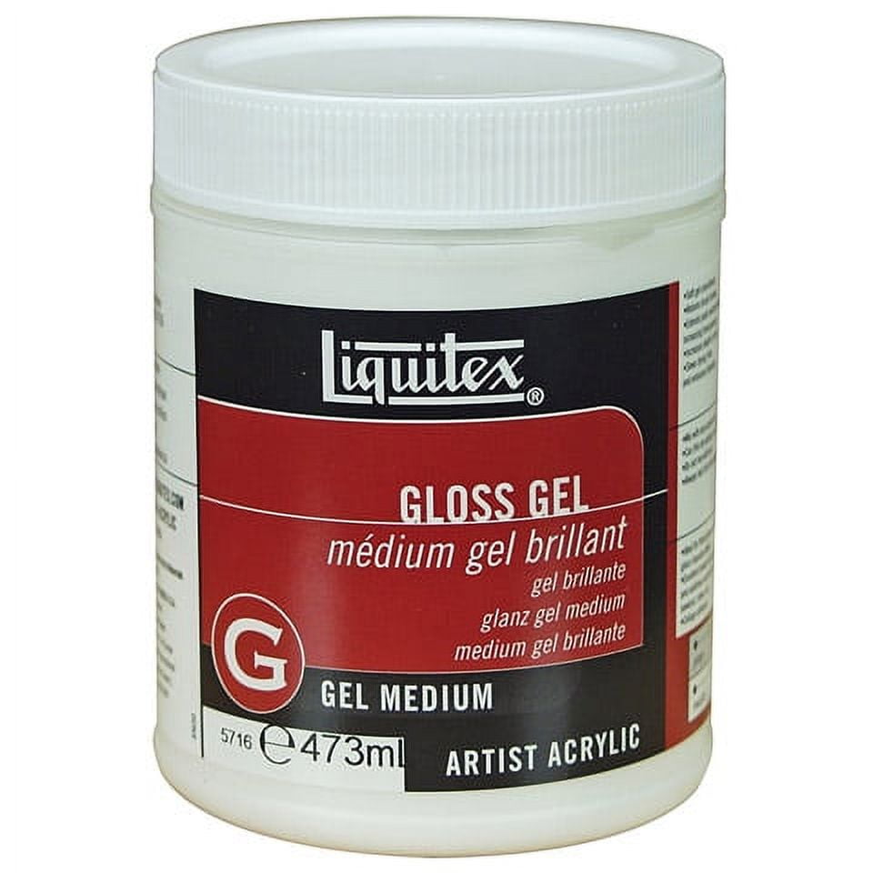 Liquitex Acrylic Gloss Gel Medium Key Features 