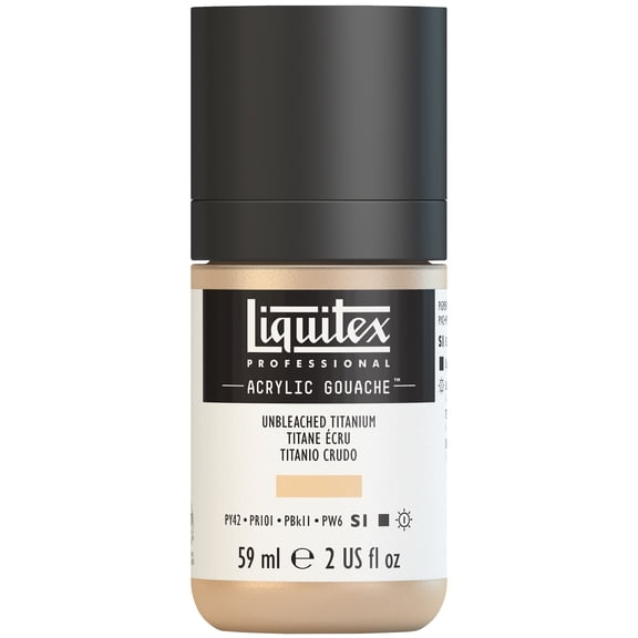 Liquitex Professional Acrylic Gouache, 59ml, Unbleached Titanium
