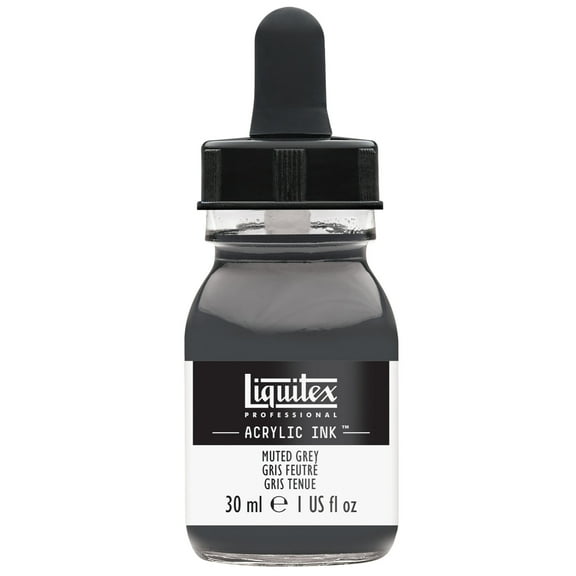 Liquitex Professional Acrylic Ink! Muted Color, 30ml, Gray