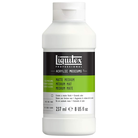 Liquitex Professional Fluid Medium, 8-oz, Matte