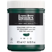 Liquitex Professional Heavy Body Acrylic Color, 16 oz., Pthalocyanine Green Blue Shade