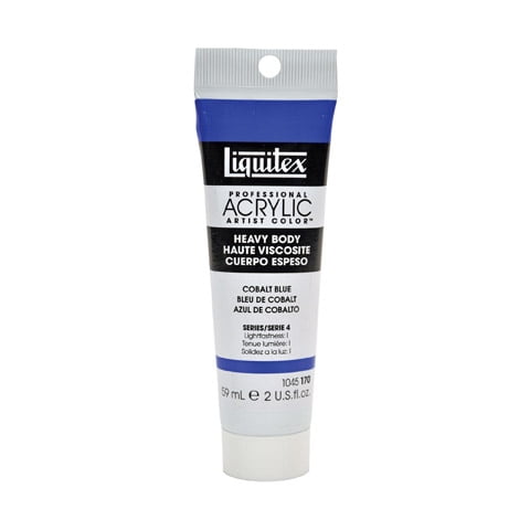 Liquitex Heavy Body Acrylic Paint: Cobalt Blue, 2oz