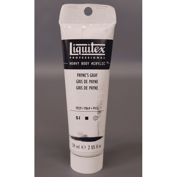 Liquitex Professional Heavy Body Acrylic Color, 2 oz. Tube, Payne' s Gray