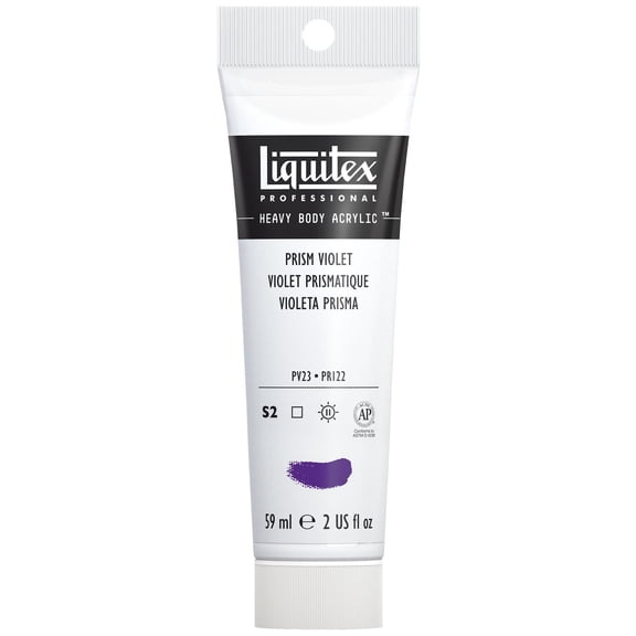 Liquitex Professional Heavy Body Acrylic Color, 2 oz. Tube, Prism Violet