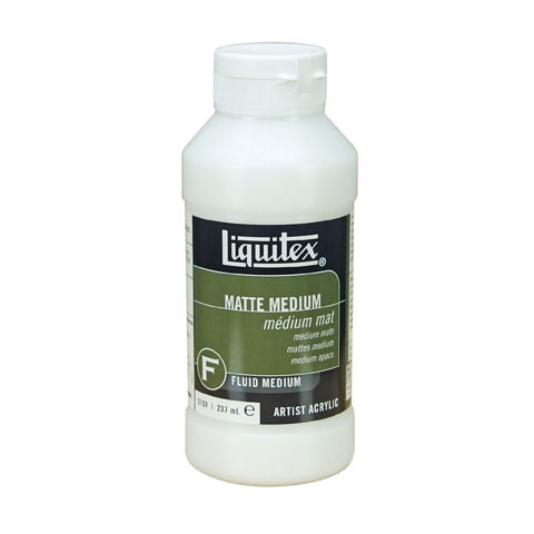 Liquitex Professional Matte Fluid Medium, 8-oz 