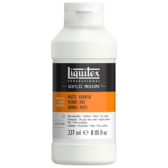 Liquitex Matte Varnish, 8 oz.