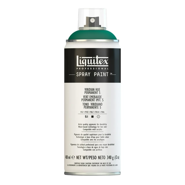 Liquitex Professional Spray Paint, 400ml, Viridian Hue Permanent 5