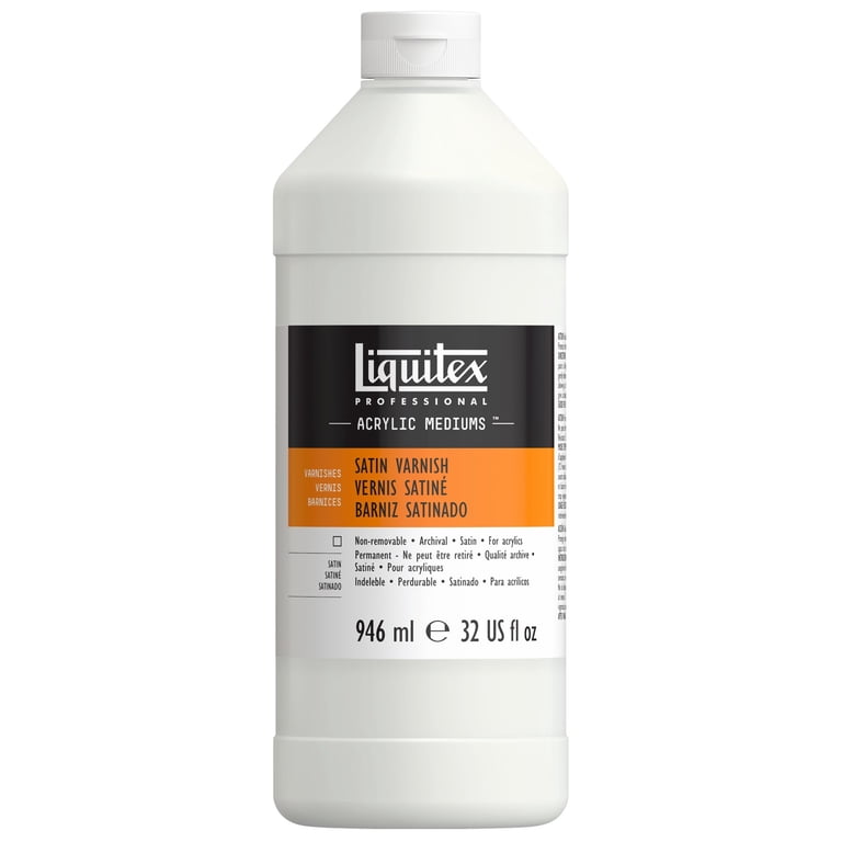 Liquitex Satin Varnish, Quart - Walmart.com
