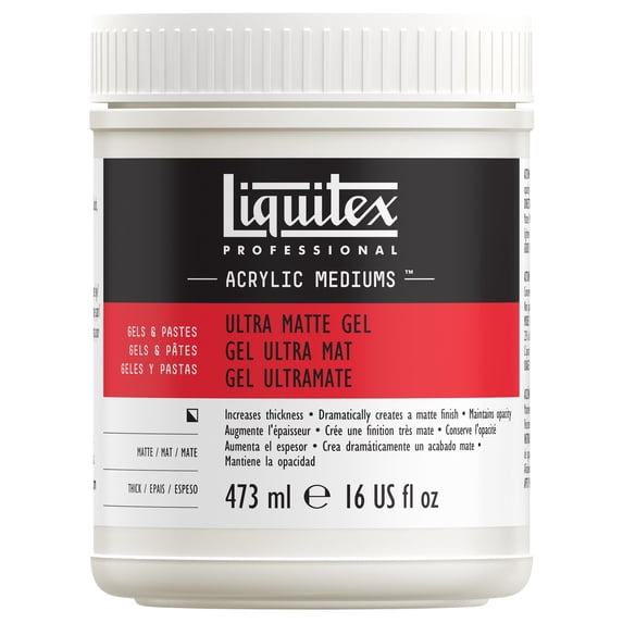 Liquitex Ultra Matte Gel Medium, Pint