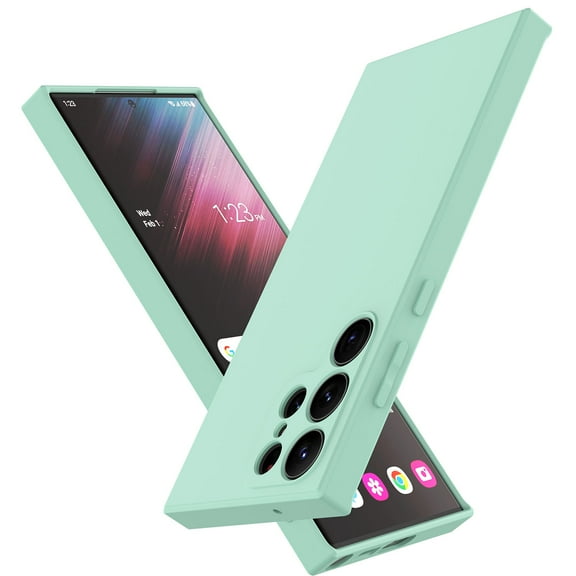 Liquld Silicone Case for Samsung Galaxy S23, Galaxy S23 Plus, S23 Ultra, Gel Rubber Bumper [Anti-Scratch Microfiber Lining] Soft Shell Shockproof Full Body Protective Case Cover