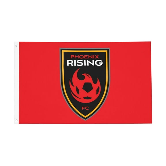 Liqun Phoenix Rising Fc Flag 3x5 Ft Double-Sided Printed Flags Indoor Outdoor Decorative Banner Polyester Material No Flagpole