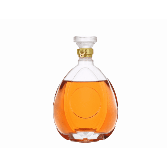Liquor Bottle Decanter, Lead-Free Crystal Decanter, Whiskey Decanter with Airtight Glass Stoppern, Whiskey Vodka Bourbon Alcohol Decanter for Home, Bar, Gift, Party Decor
