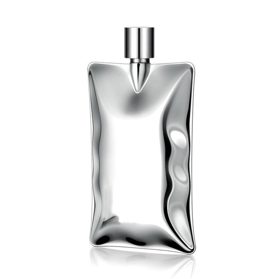 Liquor Flask Rum Flask Portable Beer Flask Stainless Steel Leak Flask Pocket Flask for Household Activities Gift Wedding, Silver