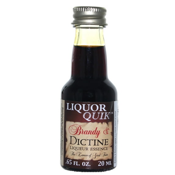 Liquor Quik Natural Brandy Essence 20 mL (Brandy & Dictine Liqueur)