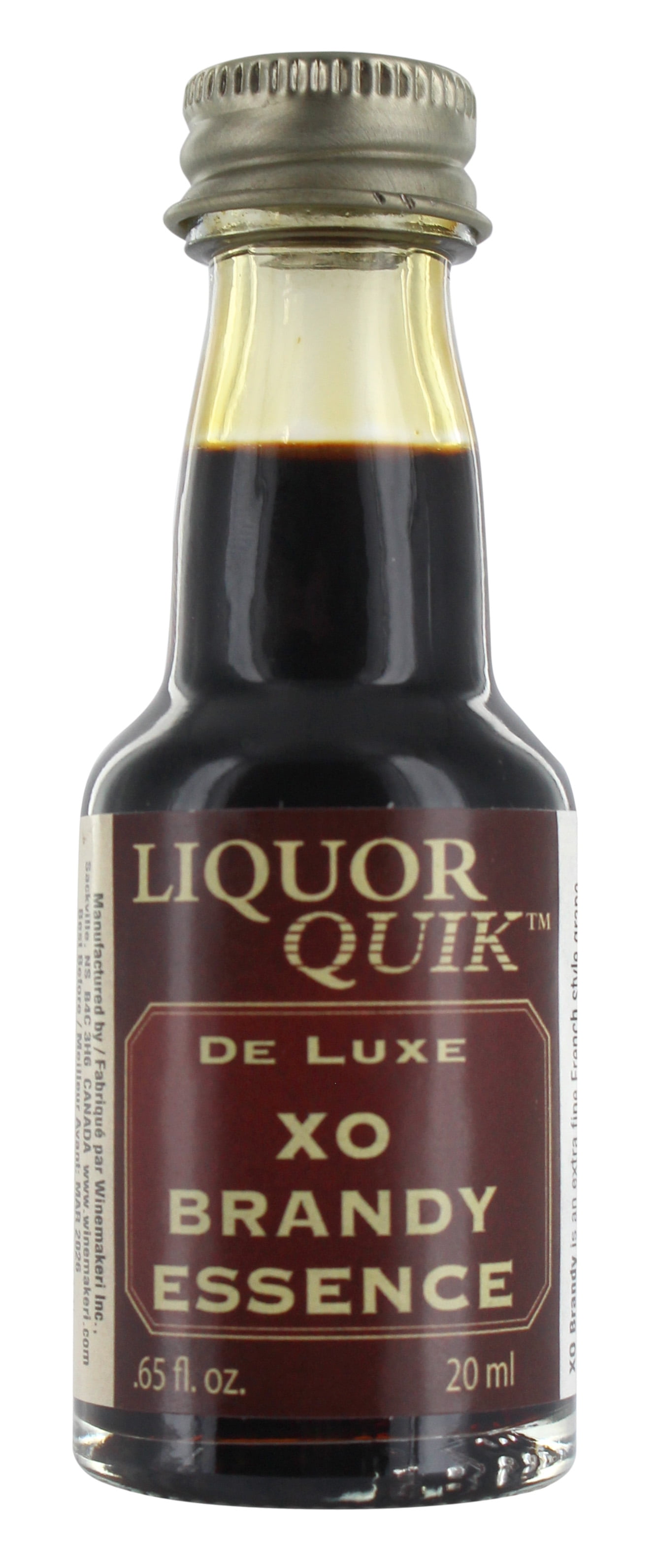 Liquor Quik Natural Brandy Essence 20 mL (XO Brandy)