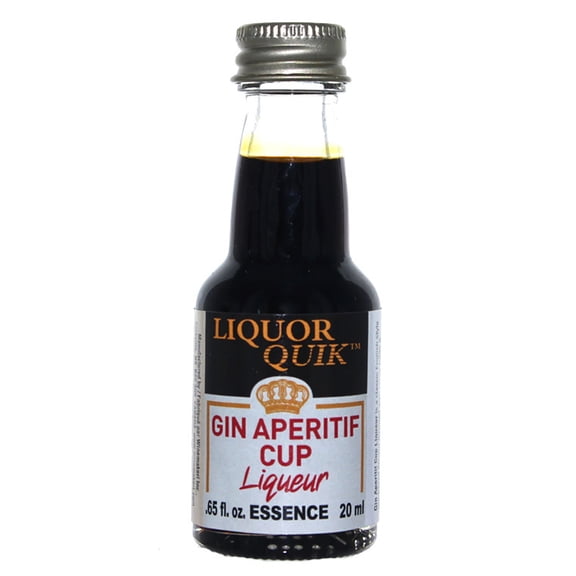 Liquor Quik Natural Gin Essence 20 mL (Gin Apertif Cup)