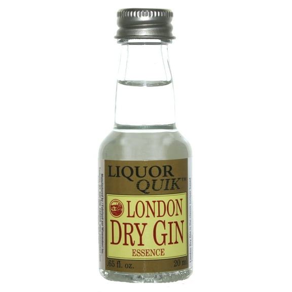 Liquor Quik Natural Gin Essence 20 mL (London Dry Gin)