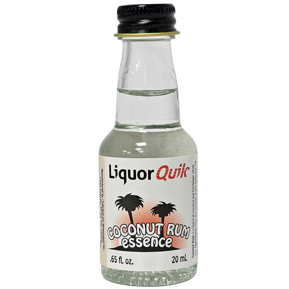 Liquor Quik Natural Rum Essence 20 mL (Coconut Rum)