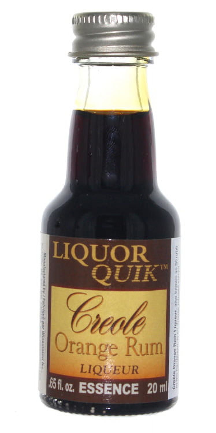 Liquor Quik Natural Rum Essence 20 mL (Creole Orange Rum)
