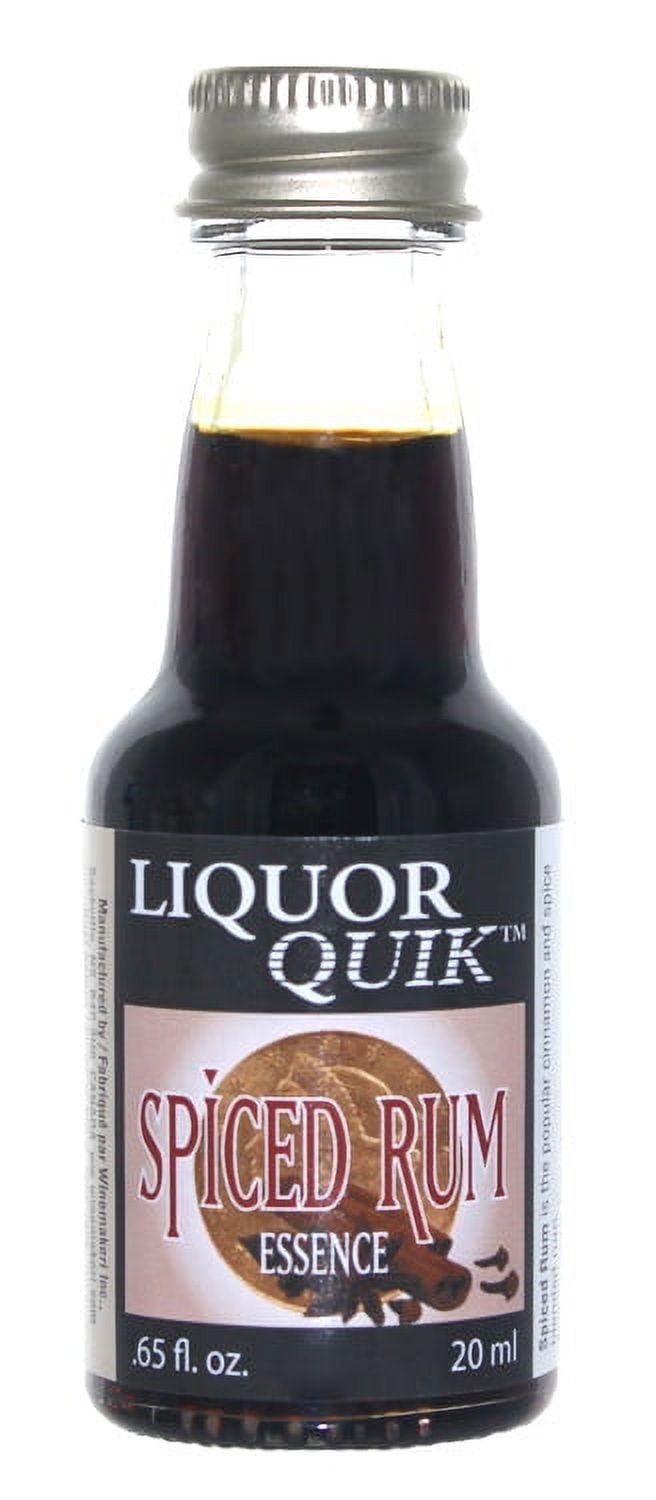 Liquor Quik Natural Rum Essence 20 mL (Spiced Rum)
