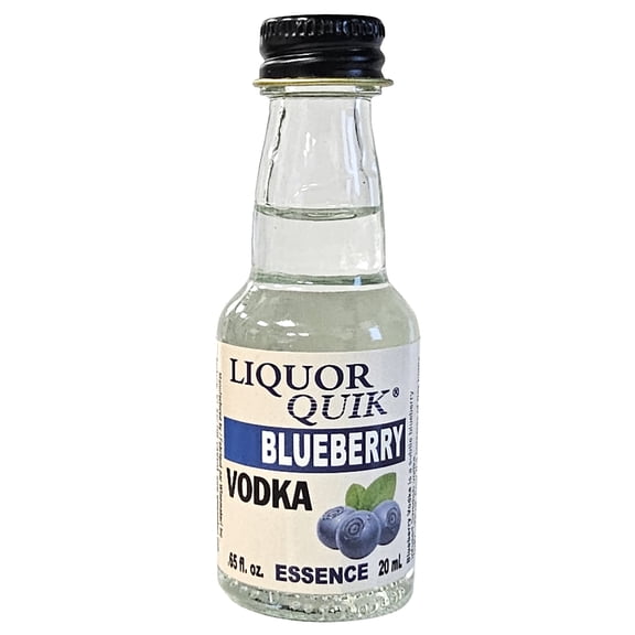 Liquor Quik Natural Vodka Essence 20 mL (Blueberry Vodka)