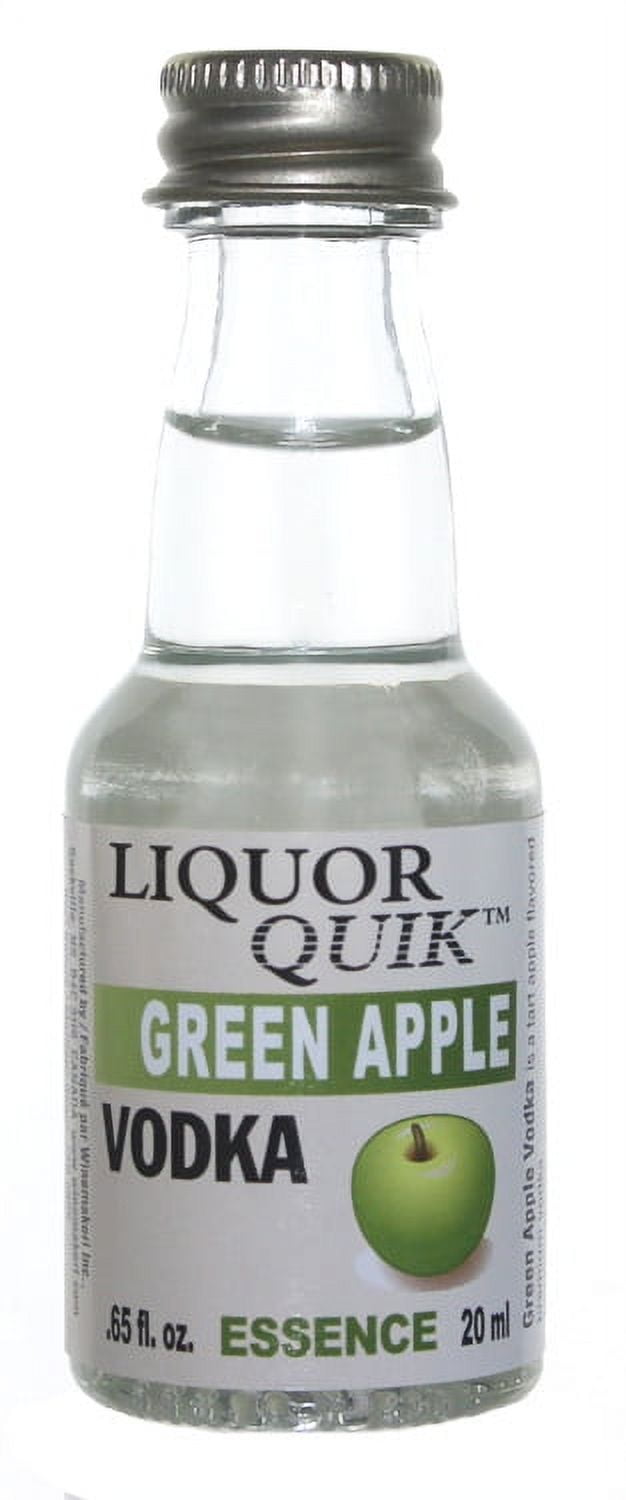 Liquor Quik Natural Vodka Essence 20 mL (Green Apple Vodka)