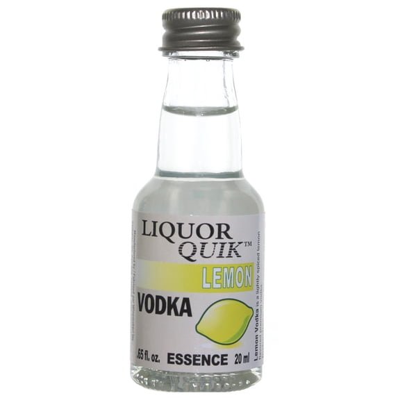 Liquor Quik Natural Vodka Essence 20 mL (Lemon Vodka)