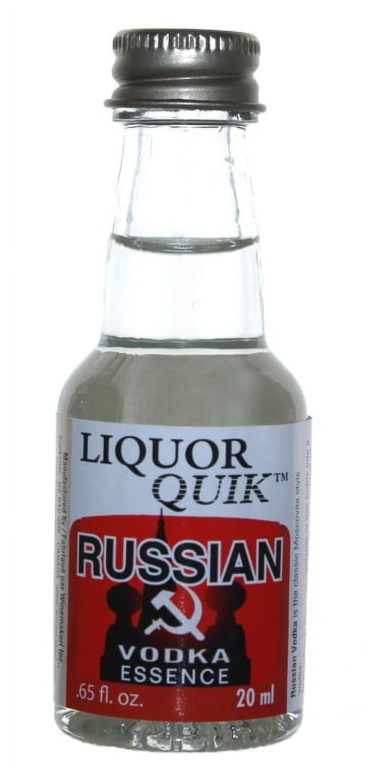 Liquor Quik Natural Vodka Essence 20 mL (Russian Vodka)