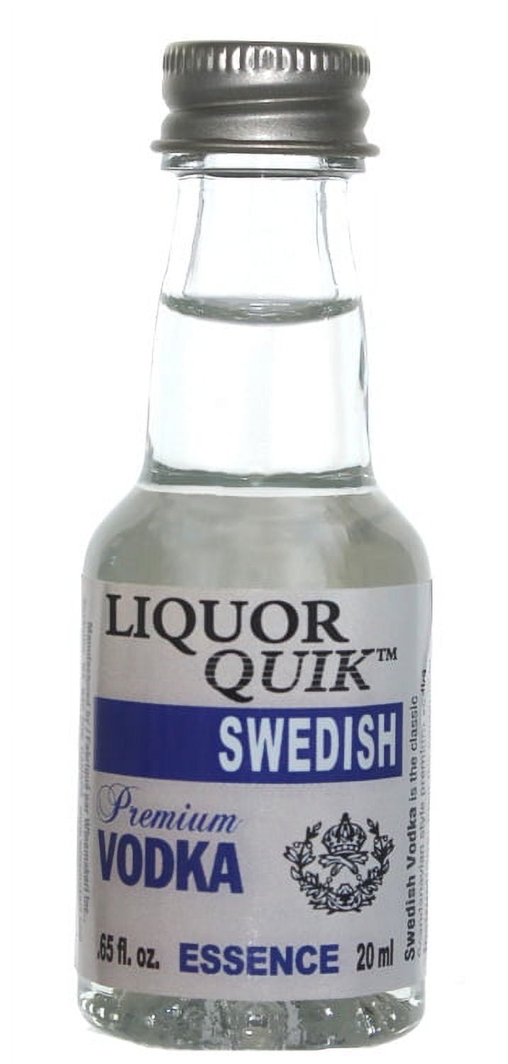 Liquor Quik Natural Vodka Essence 20 mL (Swedish Vodka)