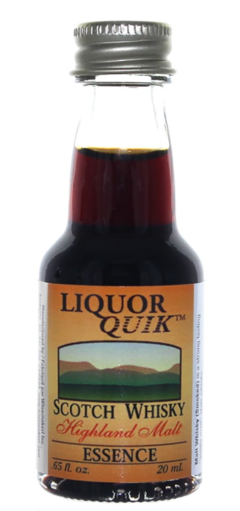 Liquor Quik Natural Whiskey/Bourbon Essence 20 mL (Scotch Malt Whisky)