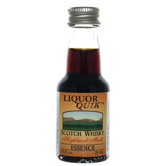Liquor Quik Natural Whiskey/Bourbon Essence 20 mL (Scotch Malt Whisky)
