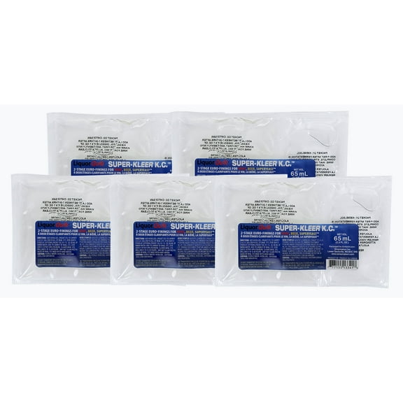 Liquor Quik Super-Kleer KC 2-Part Finings - Pack of 5