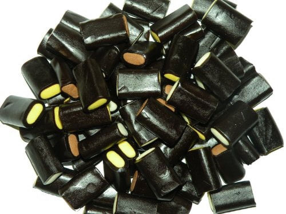 Liquorice Cream Rock 500 gram bag (1/2 kilo)