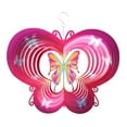 thumbnail image 1 of Liranovly 3D Metal Butterfly Wind Spinner-Hanging 12in Spinfinity Designs Wind Spinners for Outdoor & Indoor Decorations, 1 of 7