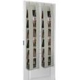 thumbnail image 1 of Lirex 2-Pack over-the-door 6-Tier Handbag Organizer, Foldable Oxford Closet Storage Rack, Grey, 1 of 6