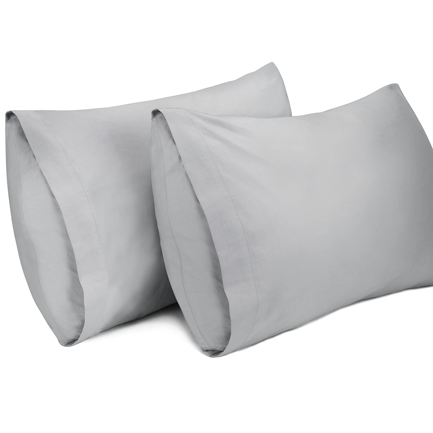 Lirex 2 Pack Pillow Cases, 100 Cotton 400 Thread Breathable