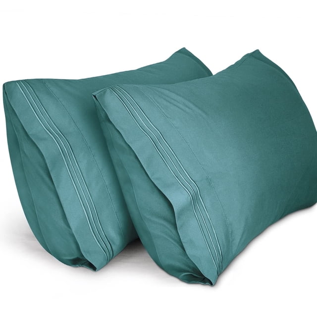 Lirex King Size Microfiber Pillow Cases 20x40 Inches 2-Pack, Breathable, Soft, Durable