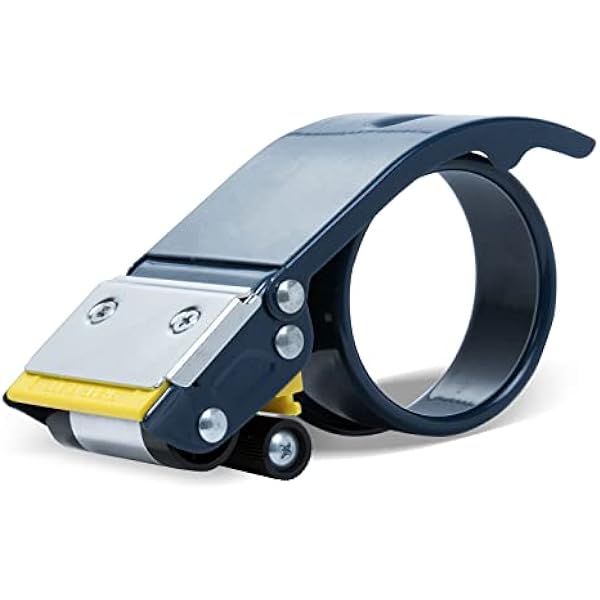 Lirted AntiBackflow Metal Packaging Tape Dispenser (2" Wide) for