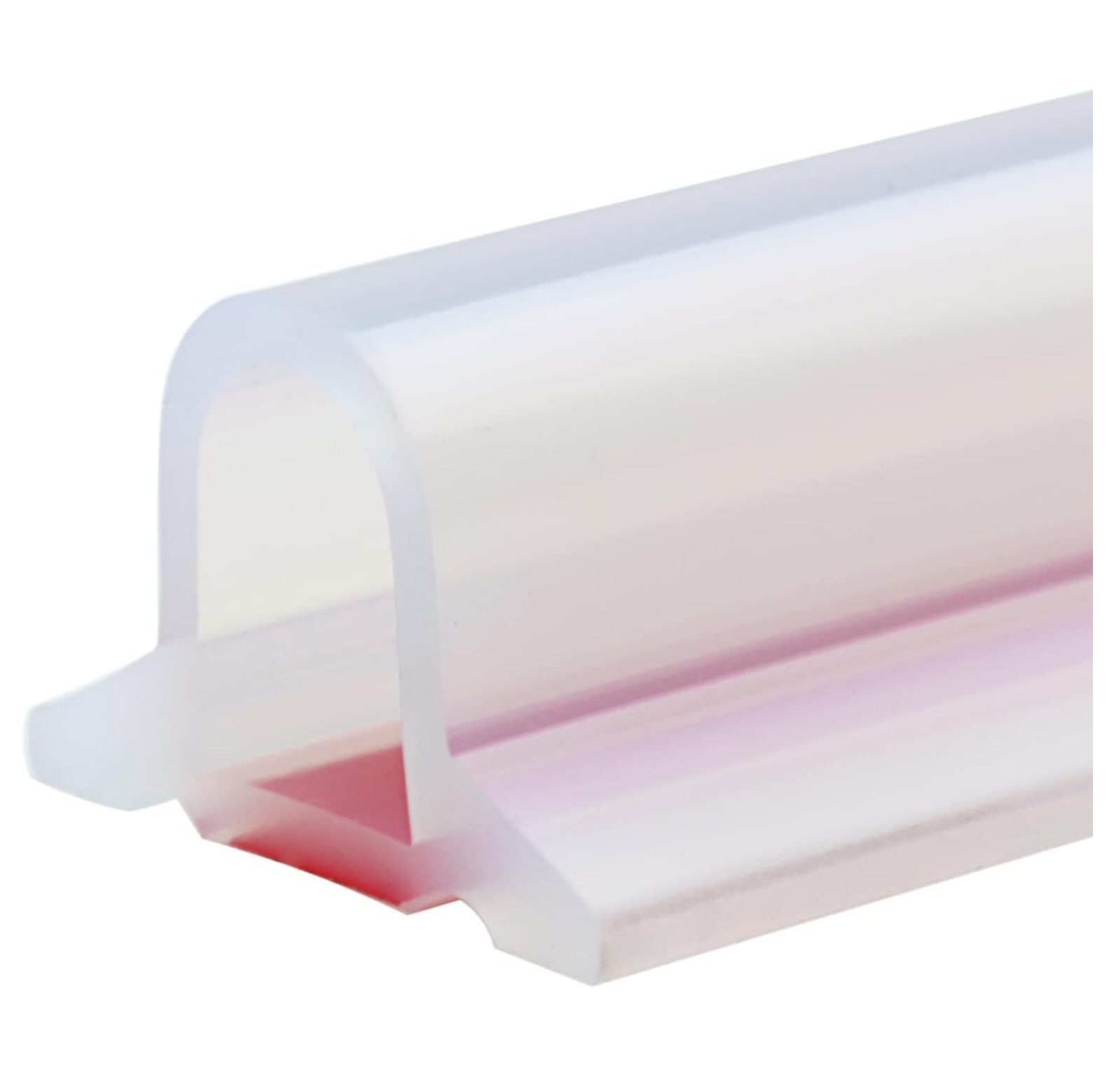 LirtedAura 118 Inch Collapsible Shower Threshold Water Dam, Ideal for