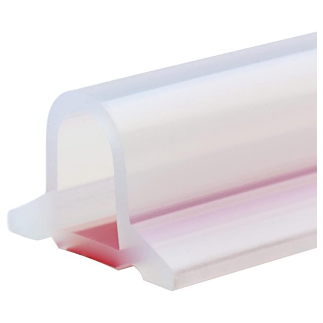 LirtedAura 118 Inch Collapsible Shower Threshold Water Dam, Ideal for