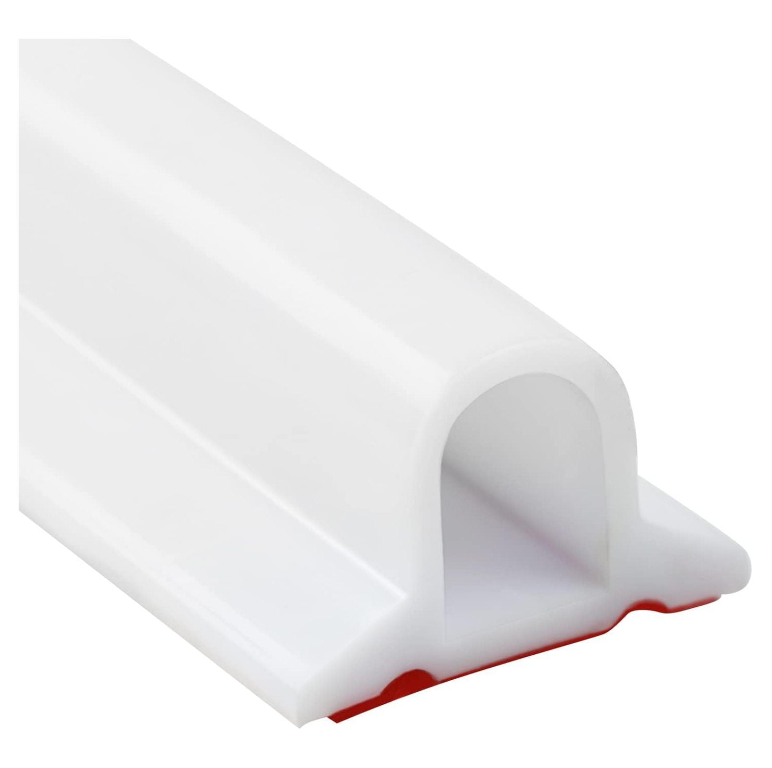 LirtedAura 75 Inch Collapsible Shower Threshold Water Dam, Ideal for