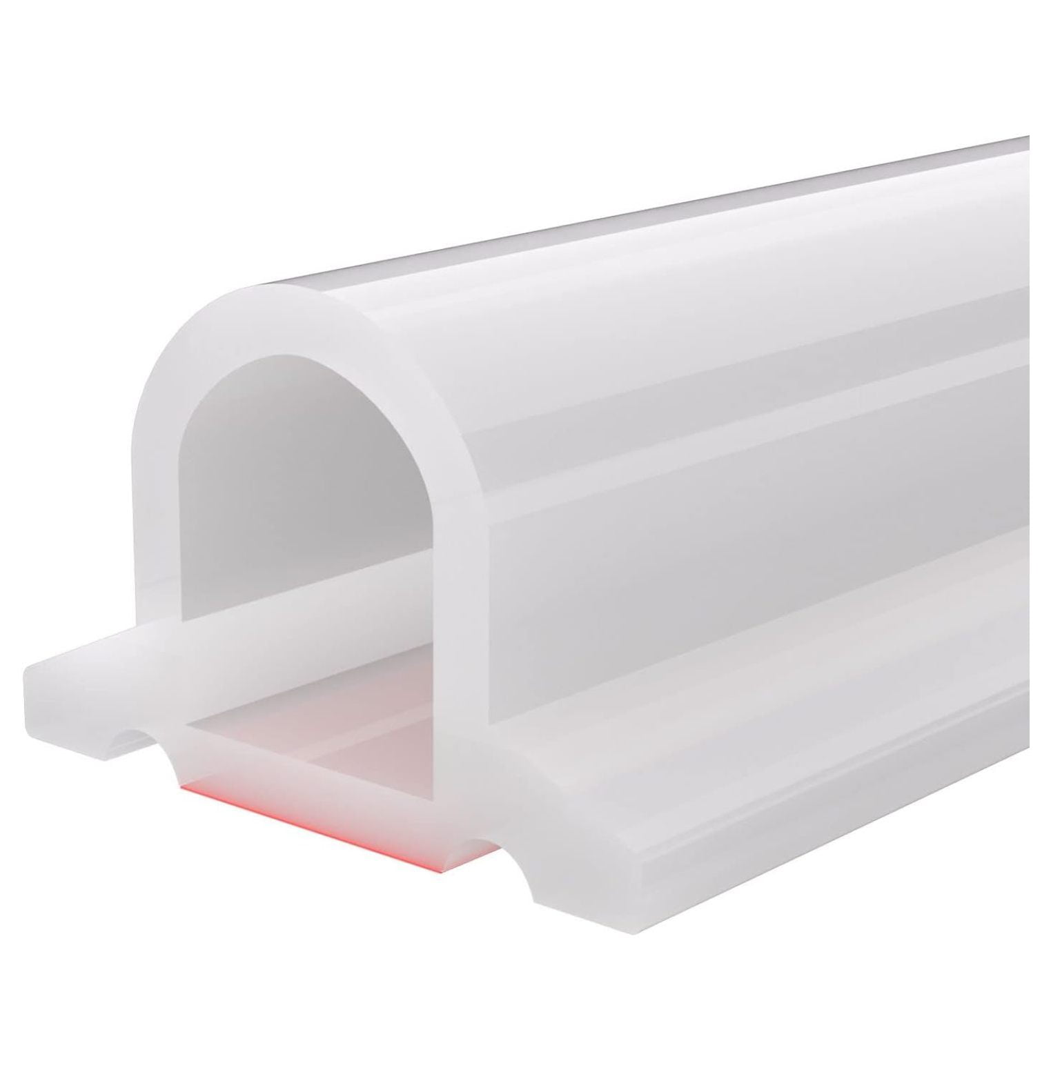 LirtedAura 98 Inch Collapsible Shower Threshold Water Dam, Ideal for