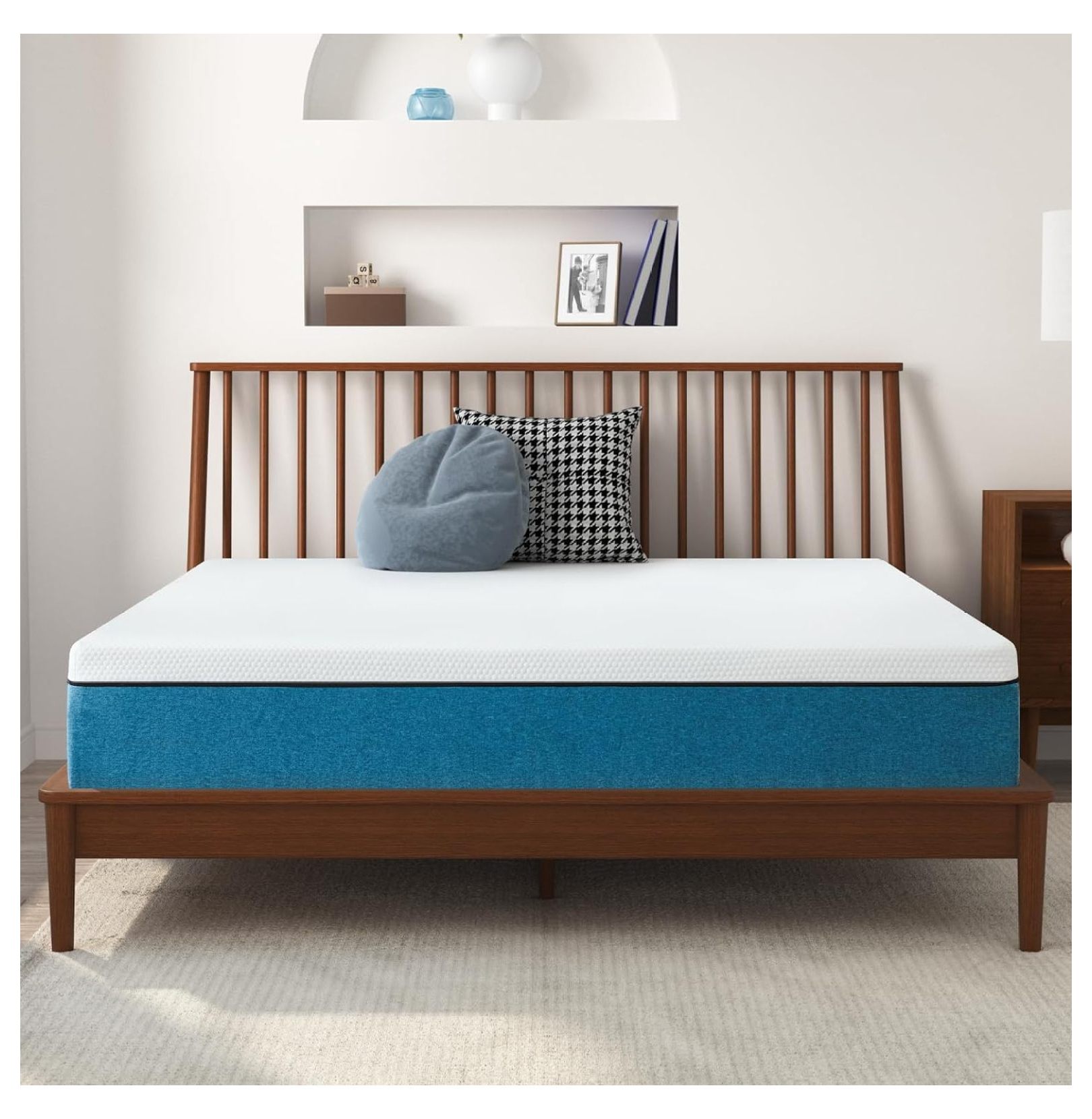 LirtedAura Queen Mattress 10 inch Memory Foam Mattress in a Box