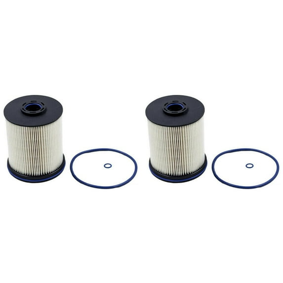 LisFaxbo 2 Packs TP1015 22937279 23456595 Fuel Filter For 2017-2018 GMC Sierra Chevy Silverado 2500HD 3500HD 6.6L V8 Turbo Diesel