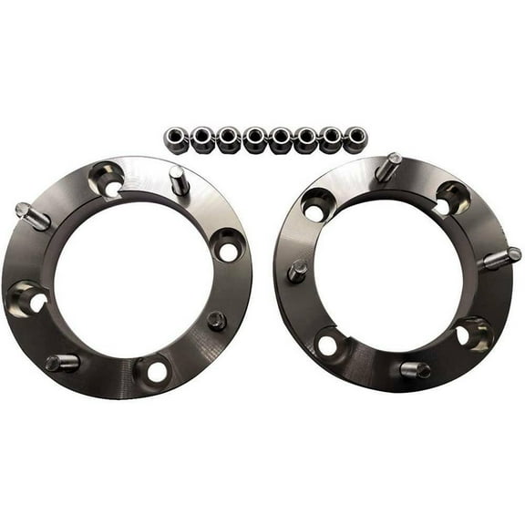 LisFaxbo 2 Packs Wheel Spacer Adapter For 2008-2014 RZR Ranger 500 800 4/156mm Bolt Pattern Polaris 3/8" Bolt To Polaris 12mm Wheels