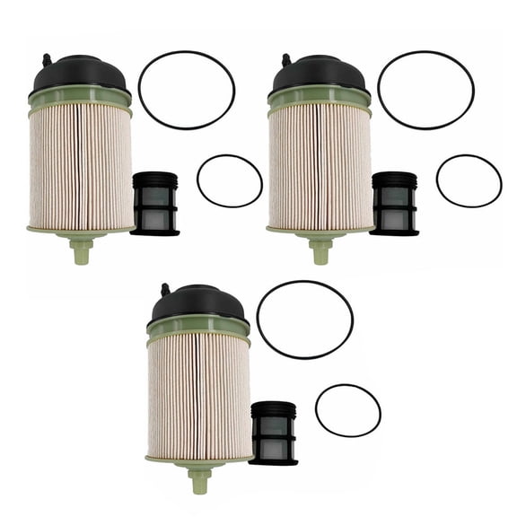 LisFaxbo 3 Packs PF9908 A4720900451 A4720900551 Fuel Filter For Detroit Diesel Engine DD13 12.8L DD15 14.8L DD16 15.6L Freightliner Western Star